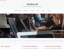 Tablet Screenshot of chezdom.net